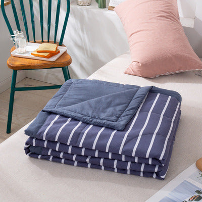 Washable Cotton Summer Quilt for All Seasons